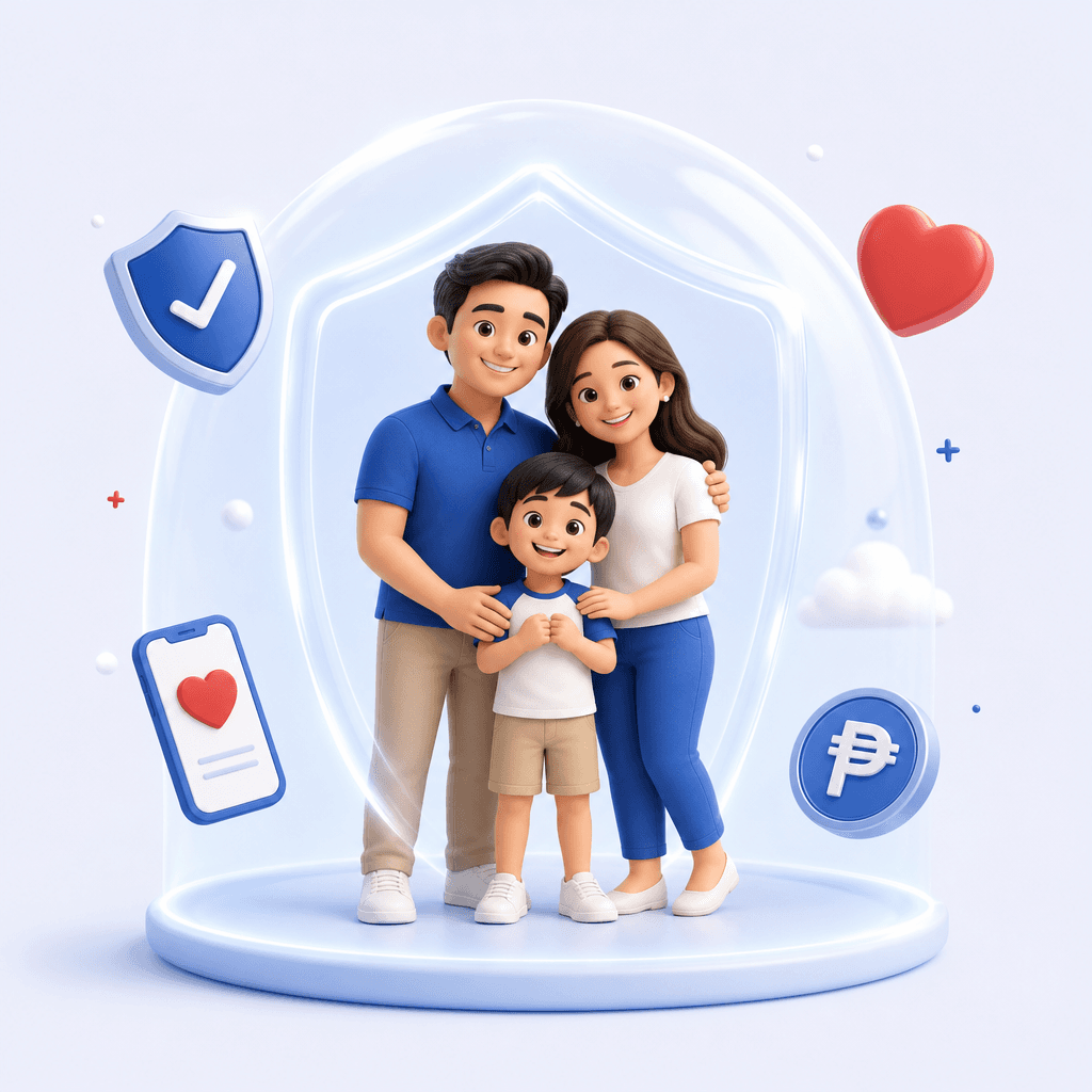 A family protected under the AnzenCare shield